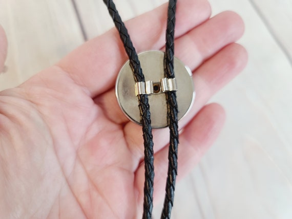 Vintage Bolo Tie, Jeweled - image 5