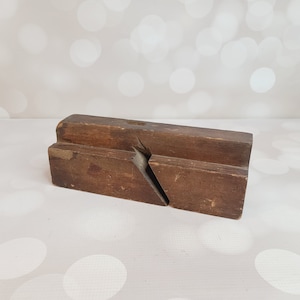 Antique Wood Moulding Plane, Woodworking Tool