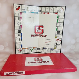 Dawgopoly University Of Georgia Bulldogs Board Game Complete