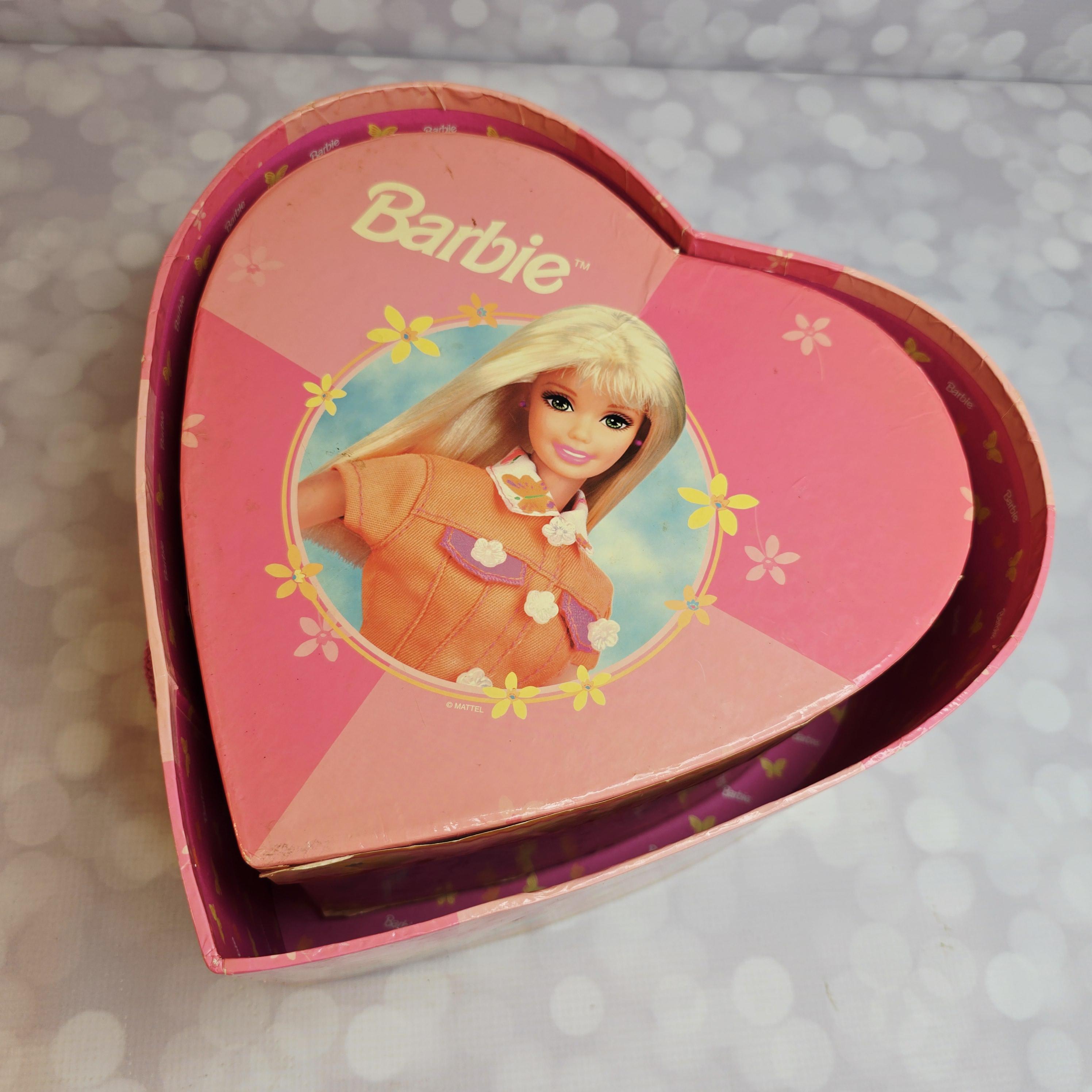 Vintage Barbie Heart Nesting Boxes, Set of 2 - Etsy Norway