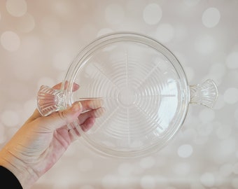 Salvamanteles de cristal Fire King vintage