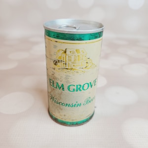 Vintage Elmgrove Flat Top Beer Can