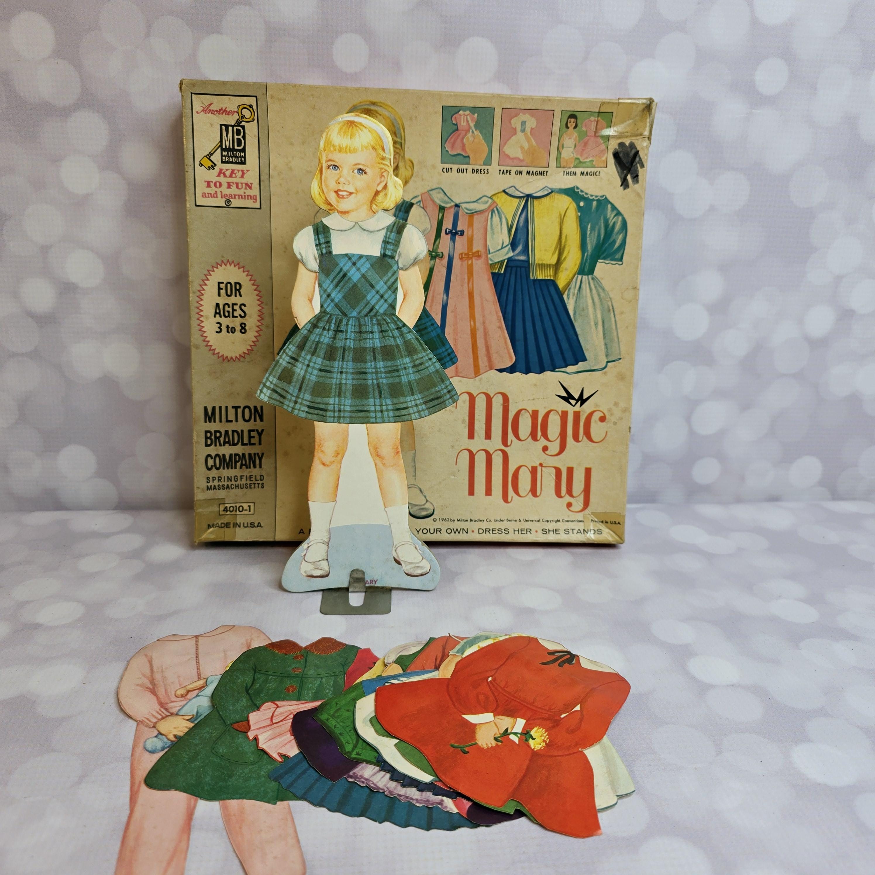 magnetic dress up dolls Story Magic Wooden Dress-Up Doll by Horizon Group USA, Wood Double Sided Doll, Over 40 Outfit and Accessory Pieces, Creative Pretend Play, Perfect for Ages 4+ : Toys Combine dozens of magnetic pieces in coordinating designs to dress two friends and their pets (a precious puppy and cute kitten) to tell stories about these best friends Melissa & Doug Princess Magnetic