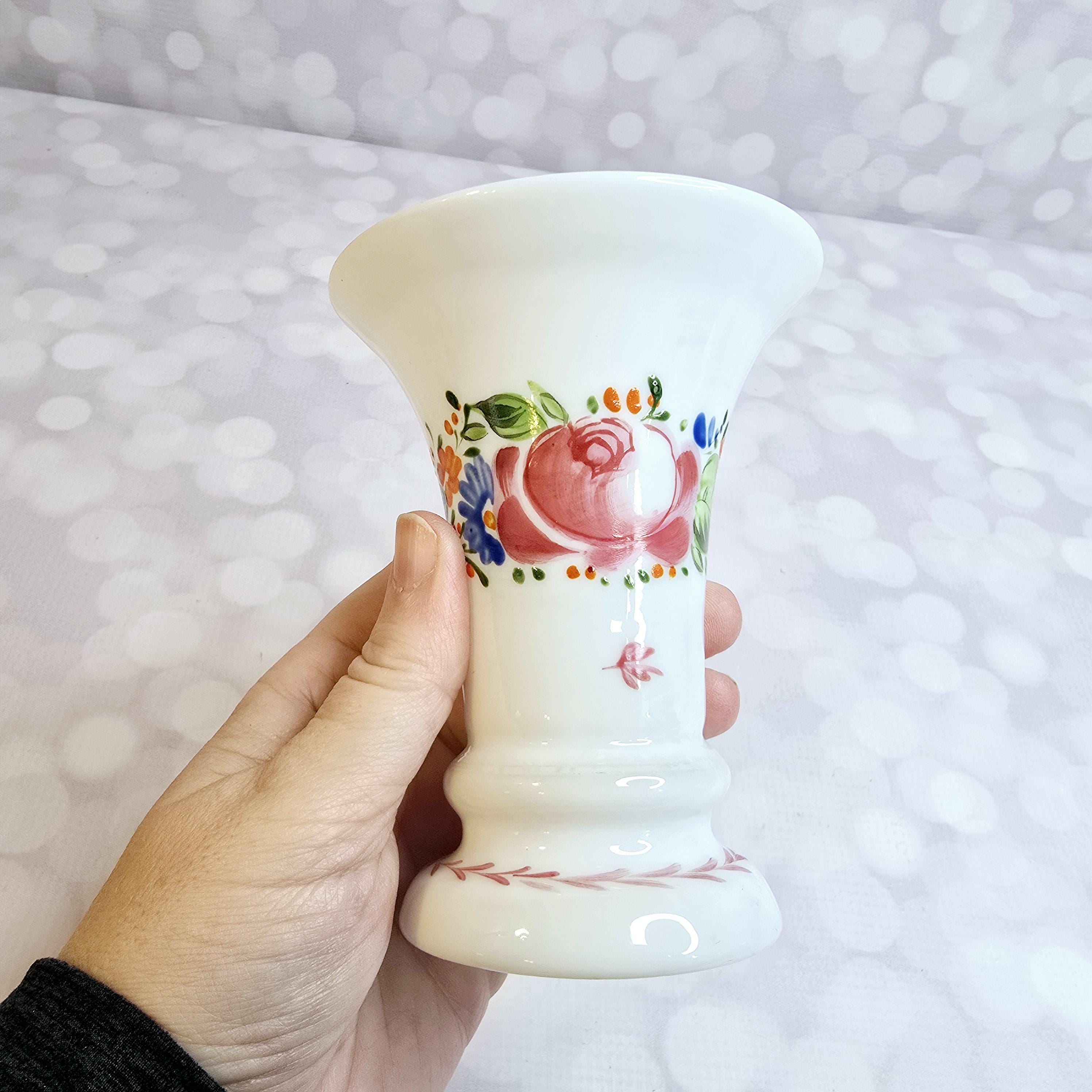 ヴィンテージの手描き花瓶 - Etsy 日本