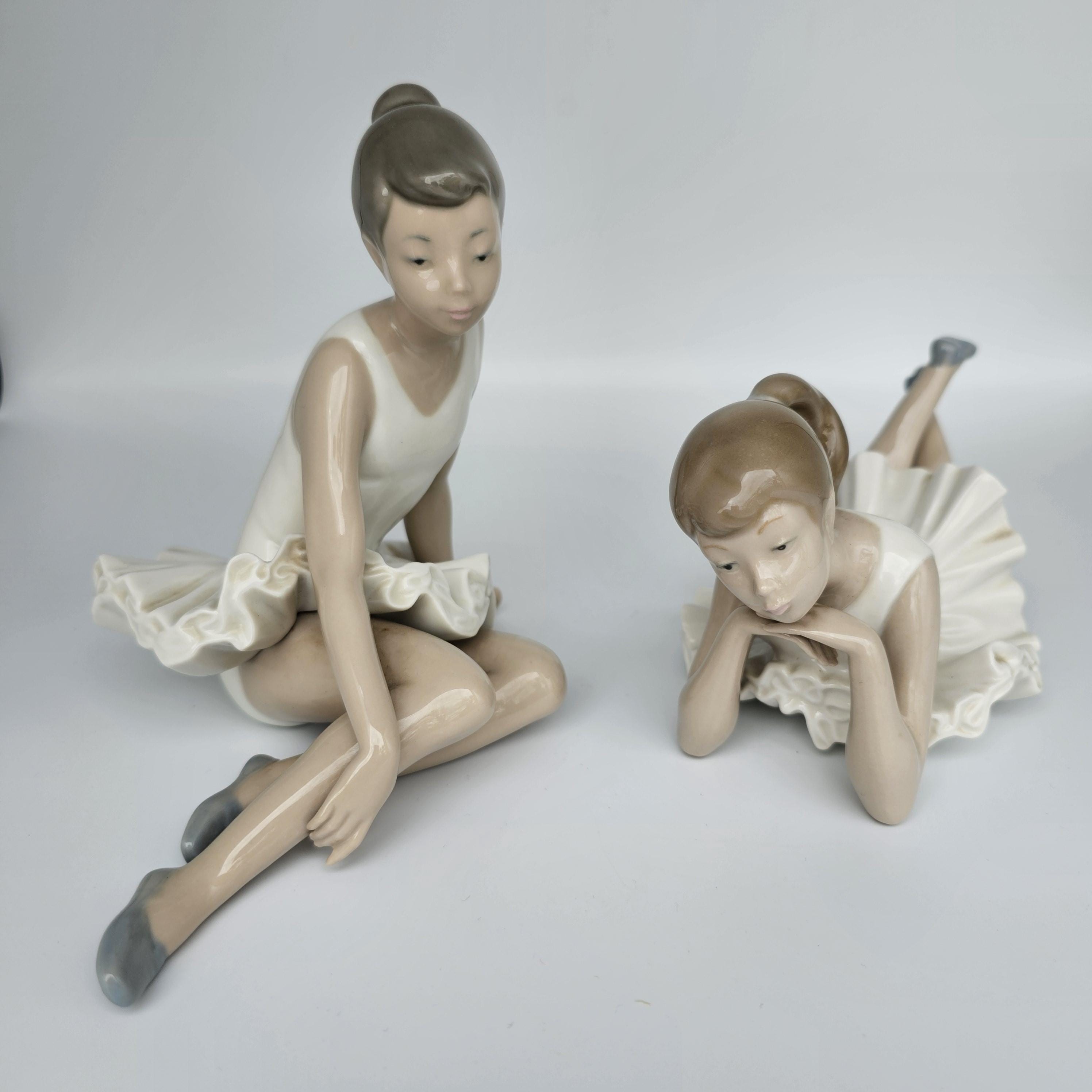 【美品】リヤドロ NAO／バレリーナ 楽天市場】リヤドロ デビューに向けて バレエ バレリーナ 置物