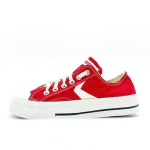 Vintage 70s Converse Coach CX Pro Red Low Top Made in U.SA.