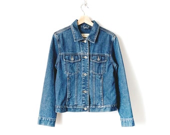 Vintage 90s Eddie Bauer Women Denim Jacket