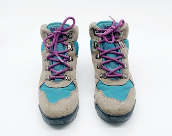 Vintage 90s Merrell Suede Hi Top Ankle Boots