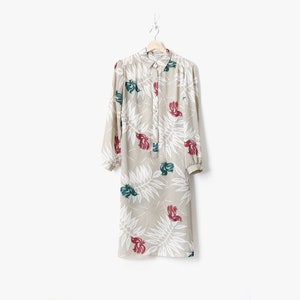 Vintage 70s Lanvin Floral Day Dress image 2