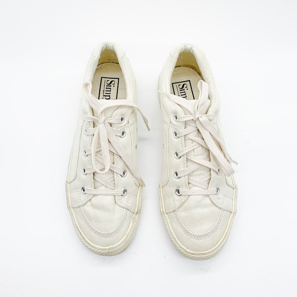 white sneakers vintage
