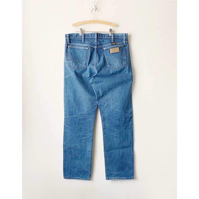 Vintage 90s Wrangler Men's Straight Leg Jeans W33 image 1