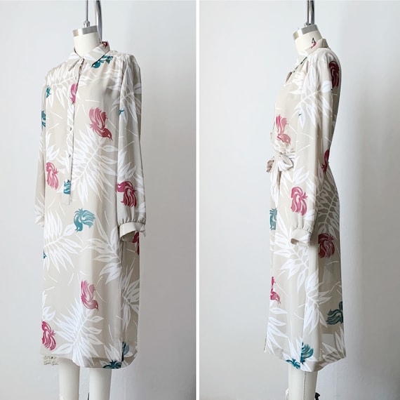 Vintage 70s Lanvin Floral Day Dress - image 5