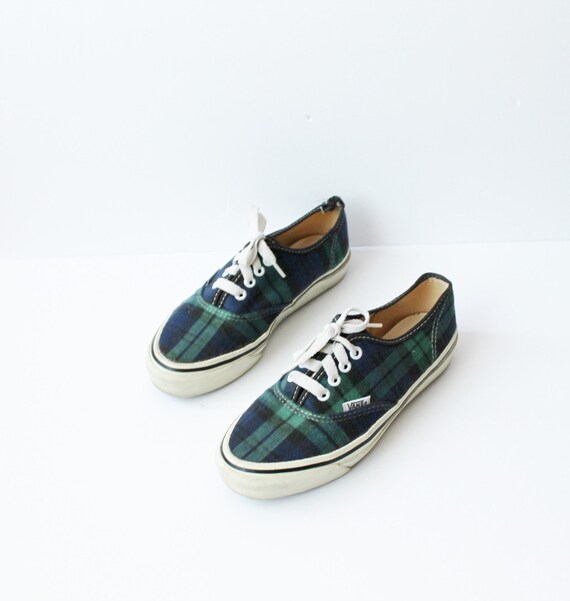 navy green vans
