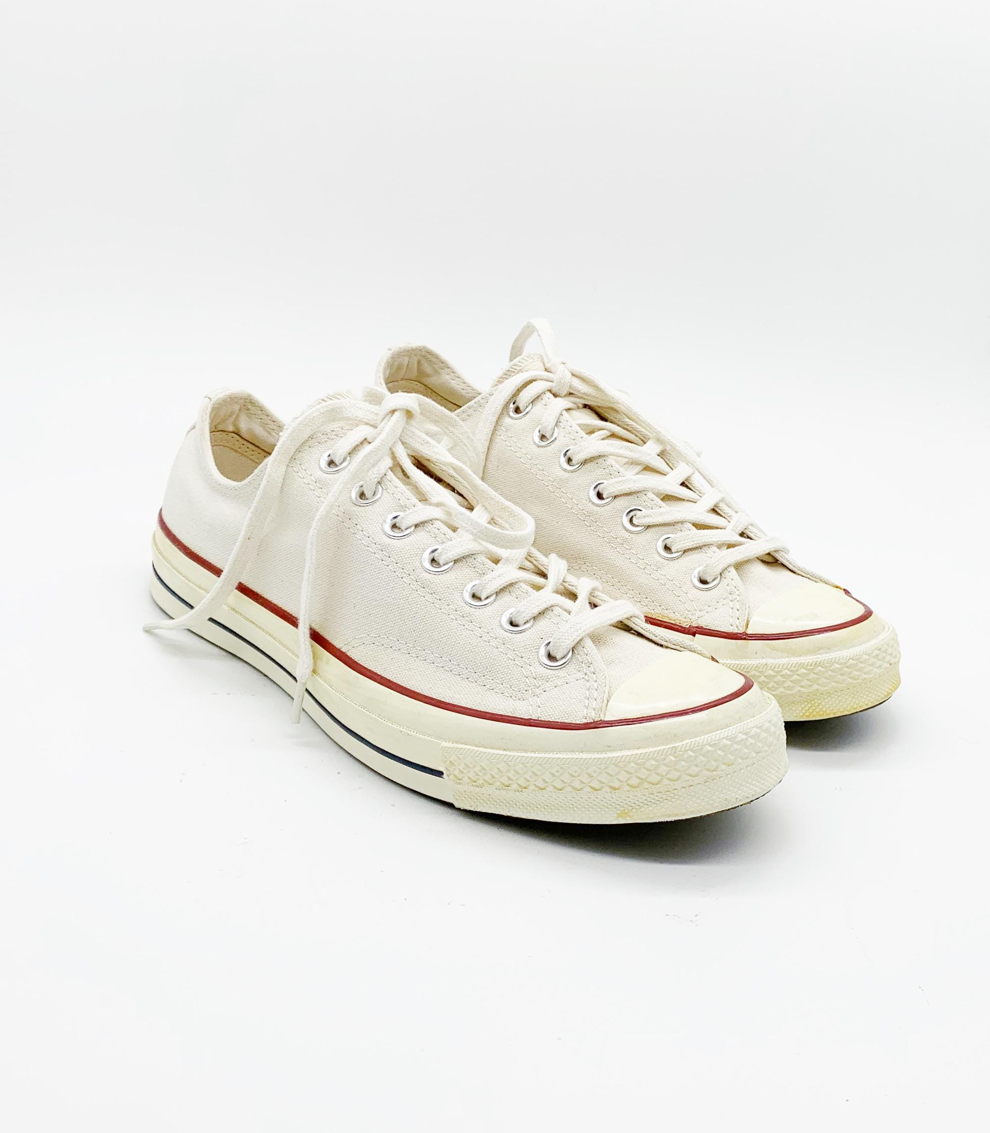 90s CONVERSE ALL STAR LOW USA製 IRREGULAR NEW VINTAGE 80/90's Chuck Taylor Converse All Star Low Tops