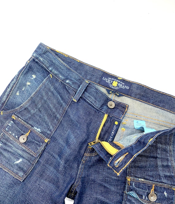 Vintage Y2K Lucky Brand Jeans Low Rise Boyfriend … - image 5