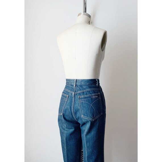 Vintage 70s Calvin Klein High Waist Jeans Made in… - image 1