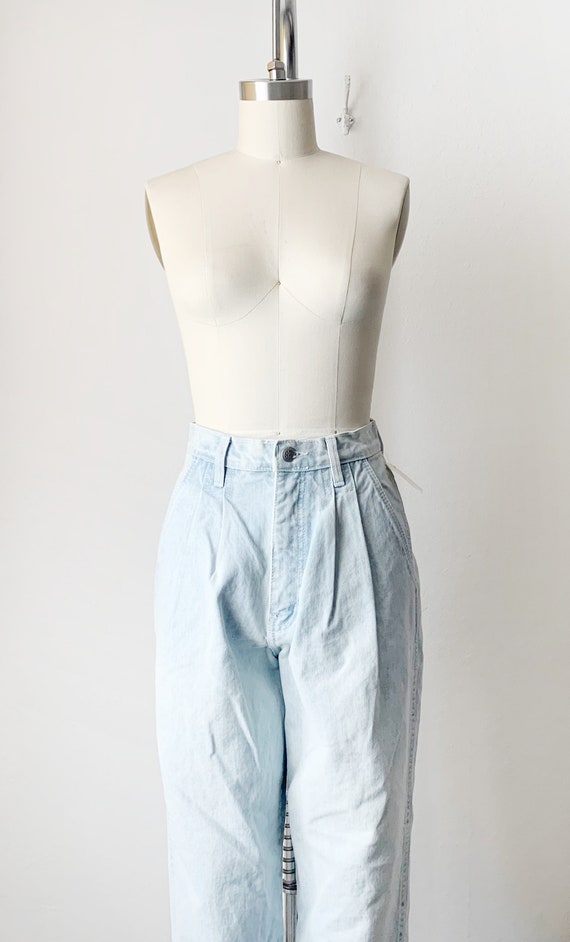 Vintage 90s Bill Blass High Waist Balloon Jeans - image 7