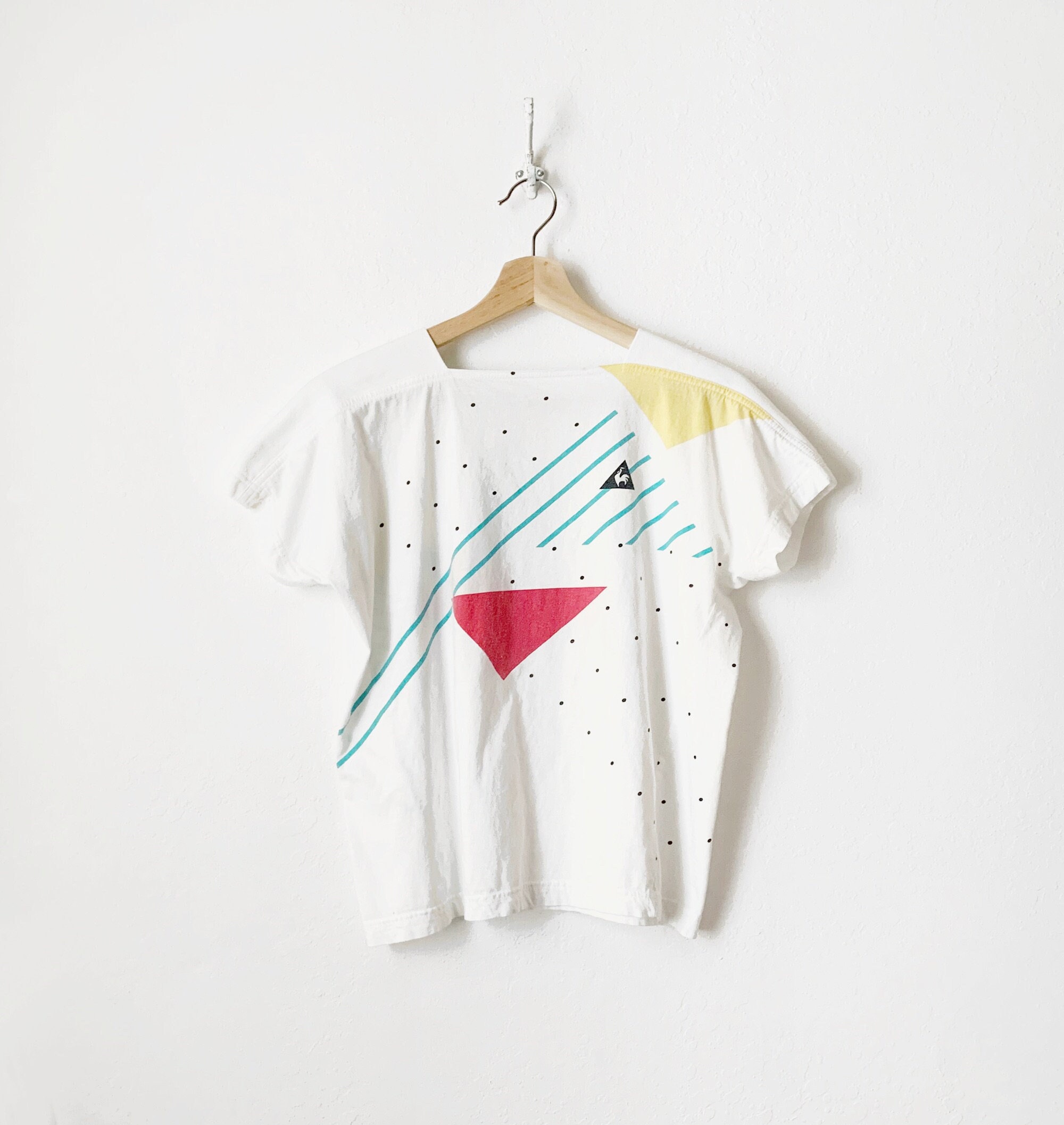 Vintage 80s Le Coq Sportif Graphic T Shirt - Etsy