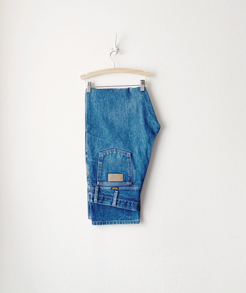 Vintage 90s Wrangler Men's Straight Leg Jeans W33 image 3