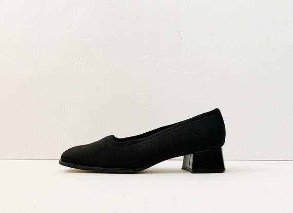 Vintage Stuart Weitzman Block Heels Square Toe Fab