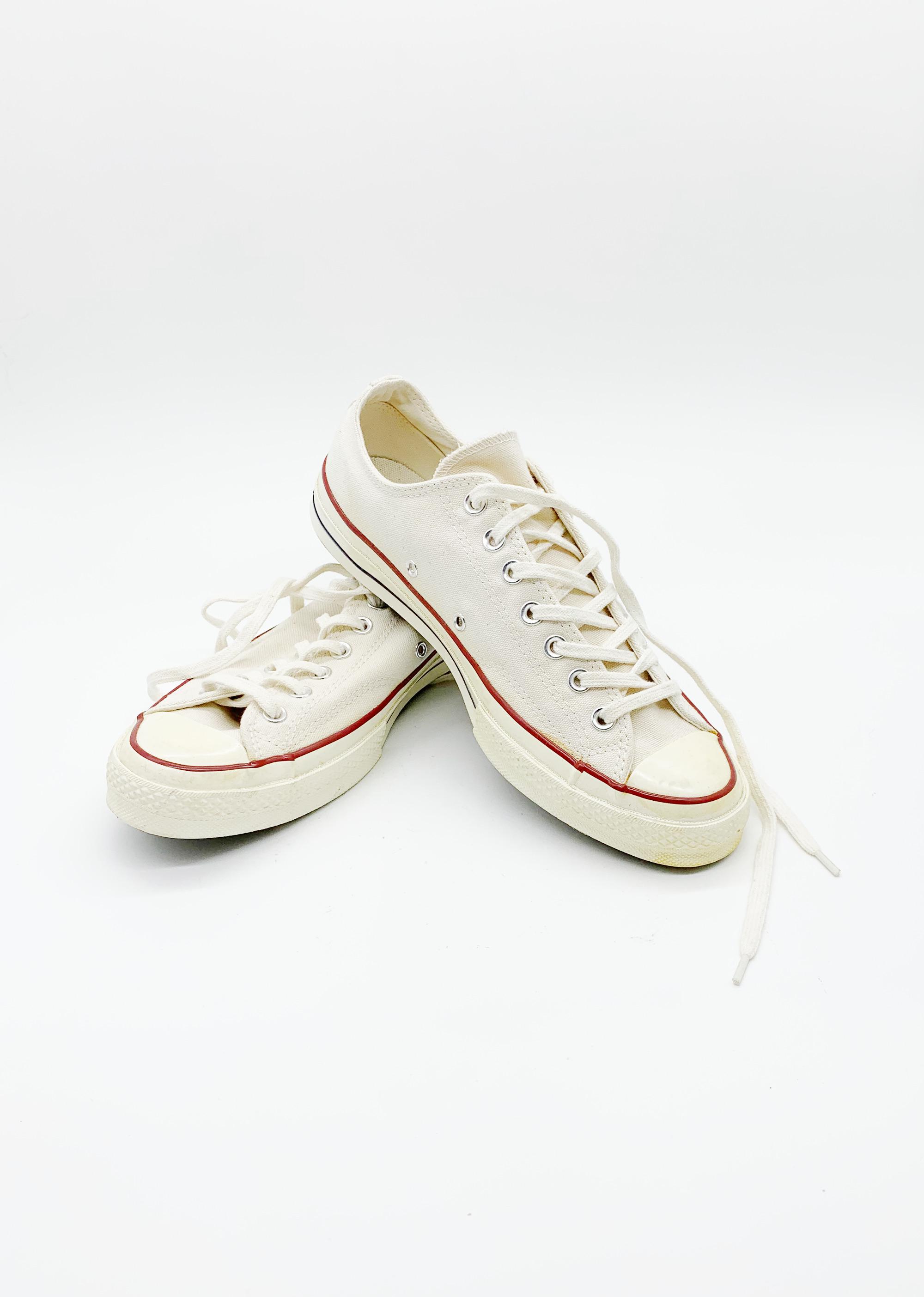 Vintage Chuck Taylor Converse Low Top White Made USA 11 3g converse chuck taylor made in usa products for sale | eBay main image 3