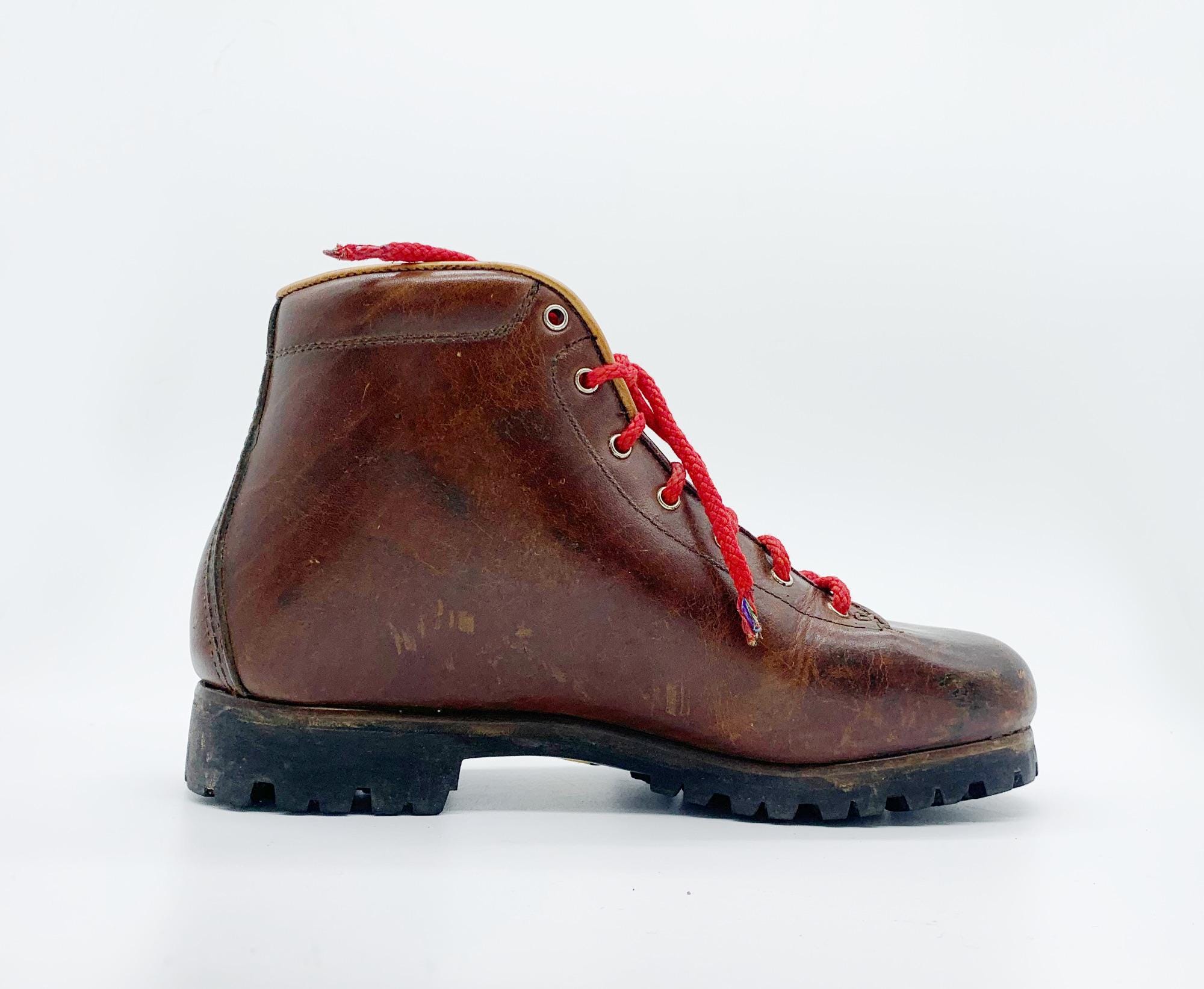 Pivetta P5 Vintage Hiking Boots Italian Crafted PIVETTA for DMC Brown Leather Unisex Hiking  main image 2