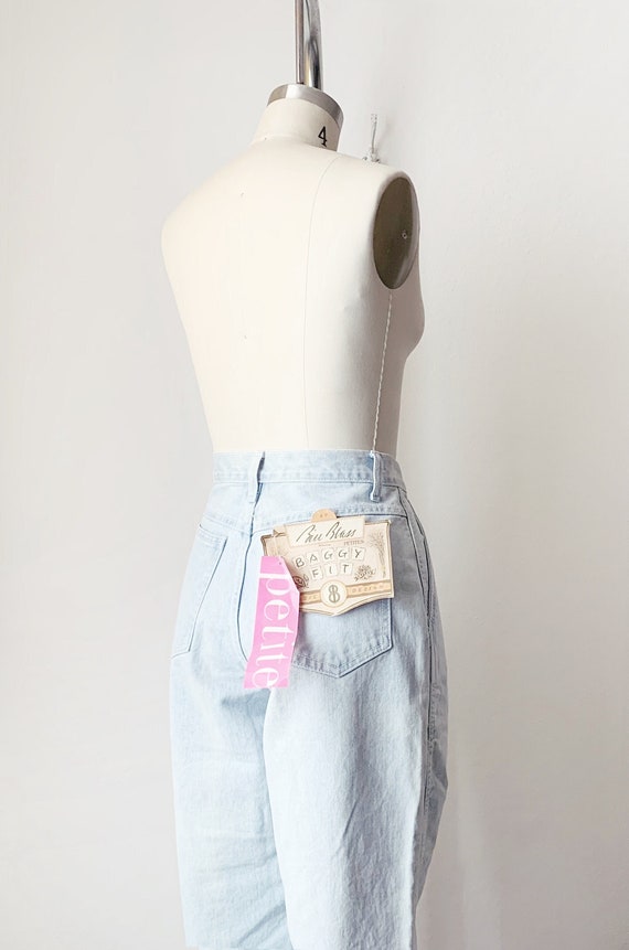 Vintage 90s Bill Blass High Waist Balloon Jeans - image 1