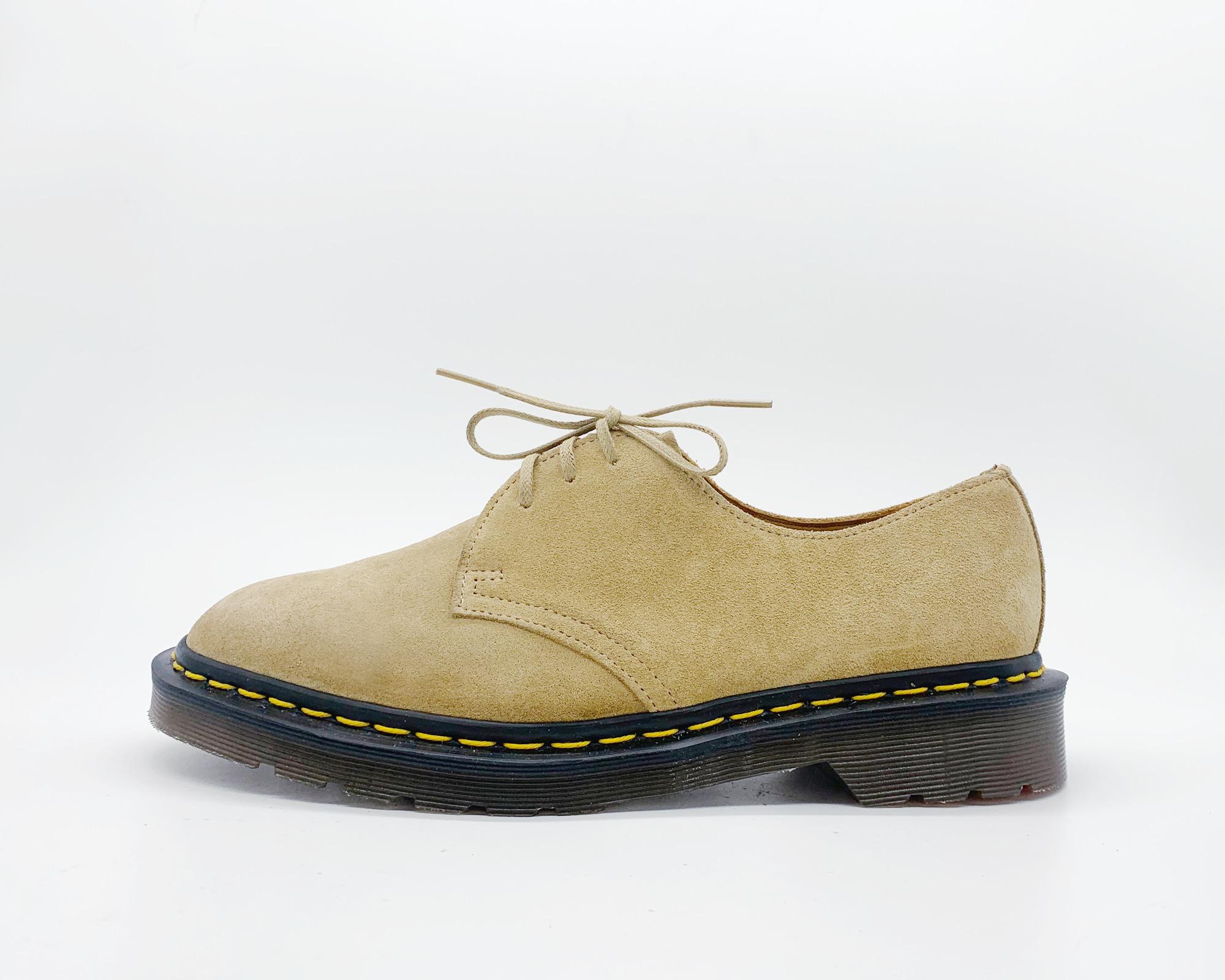 Vintage chunky Dr. Martens 9256 Oxford Suede Shoes, Brown Size 8 Made in England DR. MARTENS Made in England MIE 90s Vintage Brown 1561 Shoes  main image 2