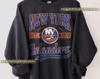 Sudadera de los New York Islanders, camiseta vintage de hockey de Nueva York, jersey de hockey de Nueva York, jersey juvenil de hockey de los Islanders, regalo para fanáticos del hockey