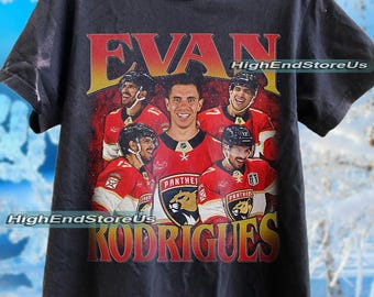 Koszulka Evan Rodrigues Hokej na lodzie Amerykańskie Mistrzostwa Hokeja Profesjonalnego Sport Merch Bluza z kapturem Bluza z nadrukiem Prezent dla fanów