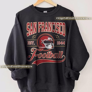 Vintage San Francisco Football sweatshirt, Football shirt,San Francisco football tshirt,Game day Football,American football,Game Day apparel