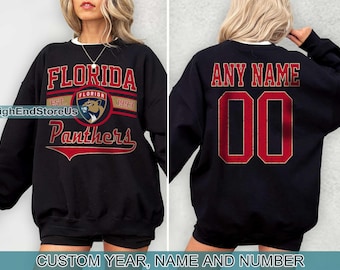 Vintage Florida Panthers Sweatshirt, Retro Florida shirt, Florida Hockey Fan shirt, Florida Sweatshirt, Custom hockey tee