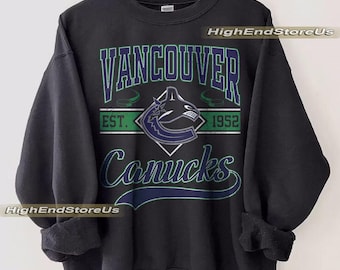 80s Vintage Vancouver Canucks Deadstock Dead Stock Nhl Hockey T