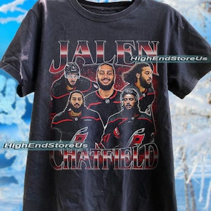 Jalen Chatfield shirt, Carolina Hockey Sweatshirt, Hockey Fan Shirt, Chatfield t-shirt, Bootleg Rap tee, Hockey player tshirt