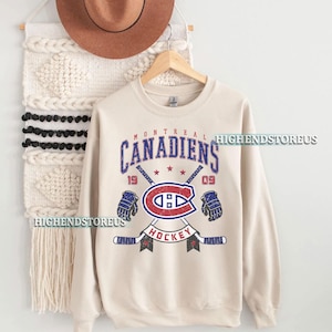 Montreal Canadiens shirt | Montreal Canadiens Sweatshirt | Montreal Hockey Fan shirt |Montreal Canadiens Sweatshirt Crewneck