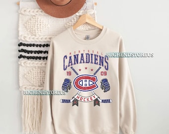 Montreal Canadiens shirt | Montreal Canadiens Sweatshirt | Montreal Hockey Fan shirt |Montreal Canadiens Sweatshirt Crewneck