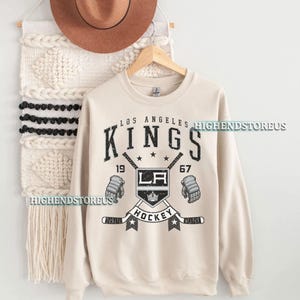 Los Angeles Kings shirt | Los Angeles Kings Sweatshirt | Los Angeles Hockey Fan shirt |Los Angeles Kings Sweatshirt Crewneck