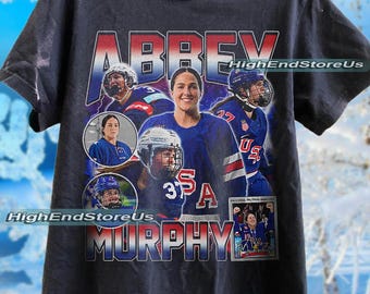 Retro Abbey Murphy Hockey Shirt, Abbey Retro Hockey Shirt, Murphy Shirt, Game day Shirt, Abbey Murphy Ice Hockey