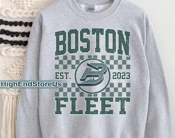 Bluza Vintage Boston Fleet, Koszulka Vintage Fleet, Sweter damski Boston Hockey, Bluza damska Hockey, Bluza Fleet