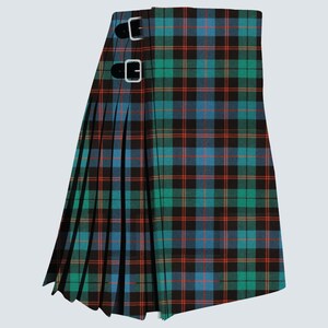 Men&#39;s Scottish Guthrie Tartan Kilt Handmade Traditional 8 Yard Kilts made to Measure