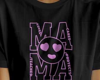Mama T-Shirt, Mother's Day Gift, New Mom Shirt, Pregnant Mom Apparel