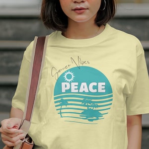 Peace Shirt , Summer vibe T-Shirt, Boho Shirt, Vintage Hippie Shirts, Kindness Shirt, Groovy Shirt, Boho Shirt, Vintage Tees