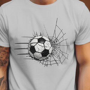 Soccer Ball Graphic Tee: Unisex Sports Fan T-Shirt
