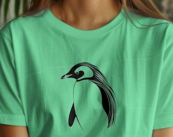 Penguin Graphic T-Shirt, Animal Lover Tee