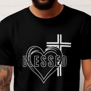 Blessed shirt, Blessed T-shirt - Unisex T-shirt, Faith Shirt - Christian Gift - Faith Gift - Christian Shirts, Blessed Tee, Christian Gifts