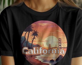 California Vibes Tee: Unisex Heavy Cotton, West Coast Apparel