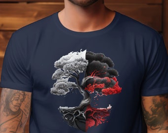 Bonsai Tree T-Shirt: Japan Travel Gift for Botanist