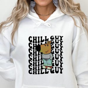 I'm Just A Chill Guy Shirt, TikTok Meme Shirt, Viral Dog Cartoon Shirt, Chill Guy Meme Gift, Boyfriend Gift Shirt, Funny Boyfriend Shirt