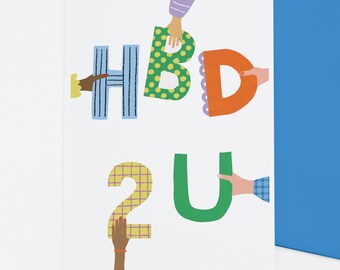 HBD birthday card