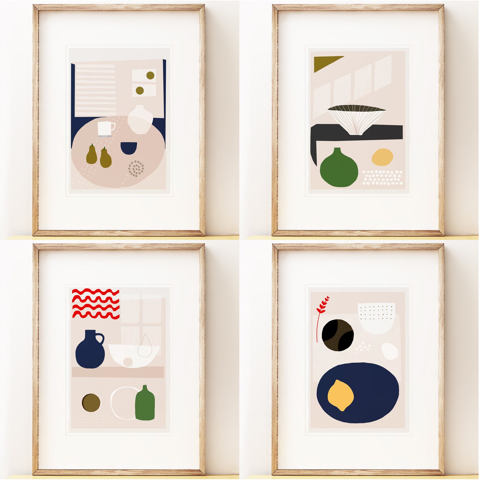 Modern Art Print 'kettle's Yard Lemon', for Modernist Home Etsy